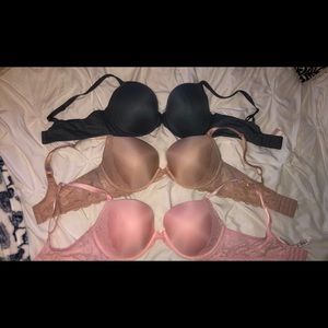 3 Victoria’s Secret Bras